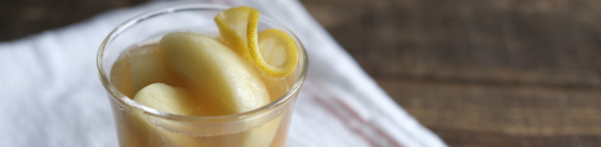 ▎知果堂料理教室 ▎紅茶漬水蜜桃