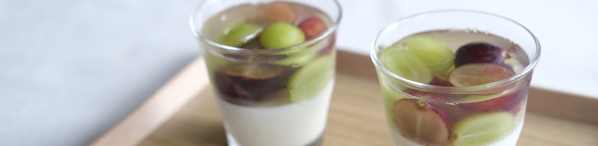 ▎知果堂料理教室 ▎三色葡萄奶酪果凍杯